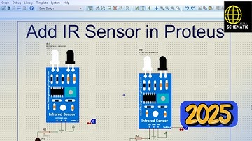 Adding Infrared (IR) Sensor Library to Proteus 8.0 to 9.0 in 2025 [ Download, Add & Explain ]