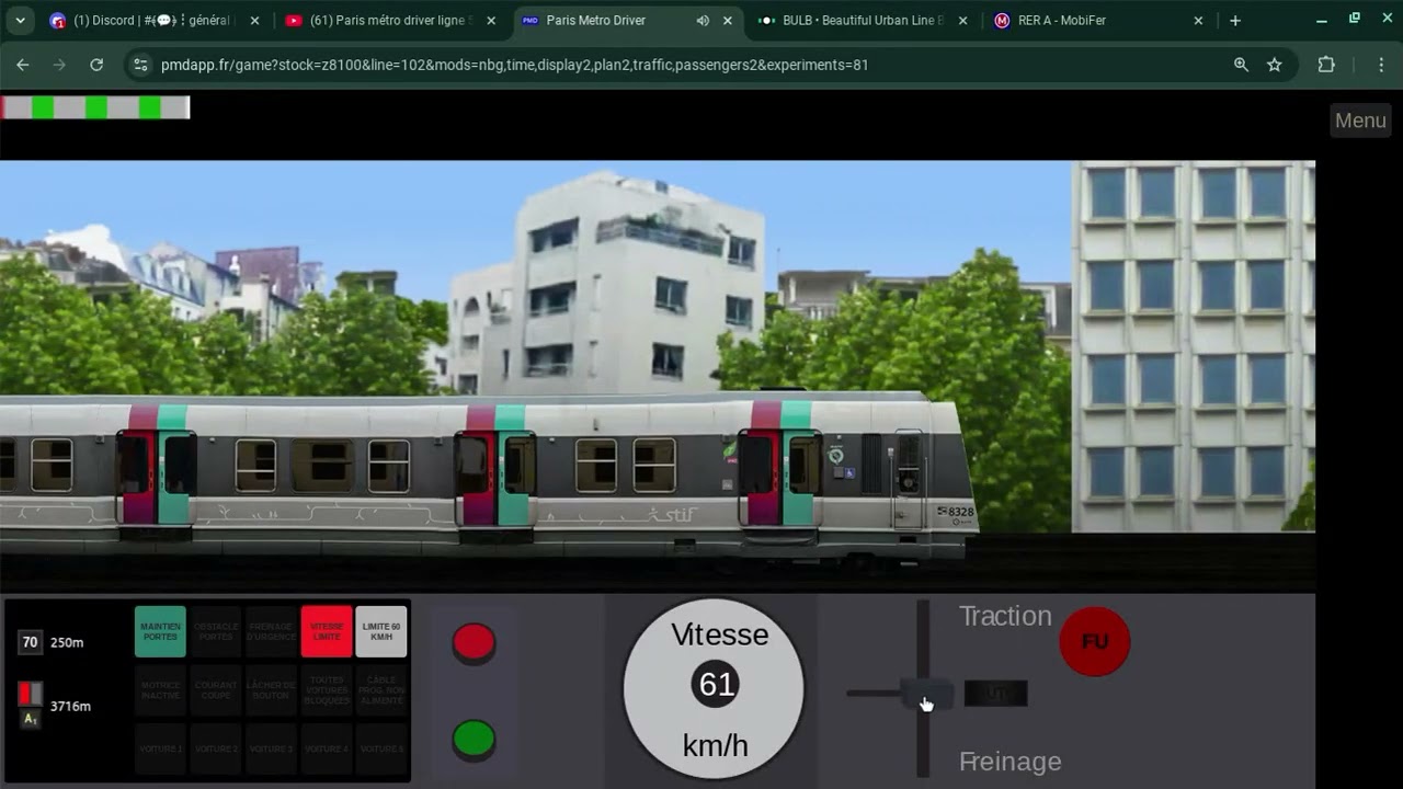 Beta V4 - RER B - Paris Metro Driver
