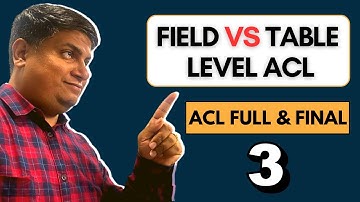 ServiceNow ACL Live Demo  In English | Field-Level ACL and Its working