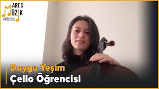 Duygu Yeşim Çello Öğrencisi Art.s Müzik Atölyesi