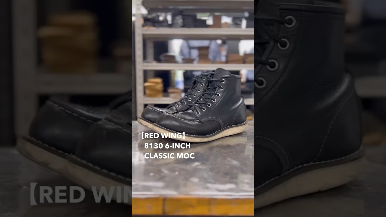 RED WING 8130 6INCH CLASSIC MOC Vibram700オールソール #redwing