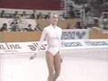 Galina Beloglazova 1985 Worlds EF Ribbon Victory Ceremony