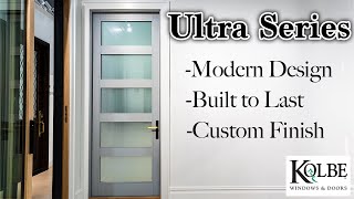 The Ultra Series Outswing Door By Kolbe