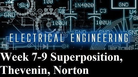 2023B EN6000 Electrical Fundamentals - Superposition, Thevenin, and Norton