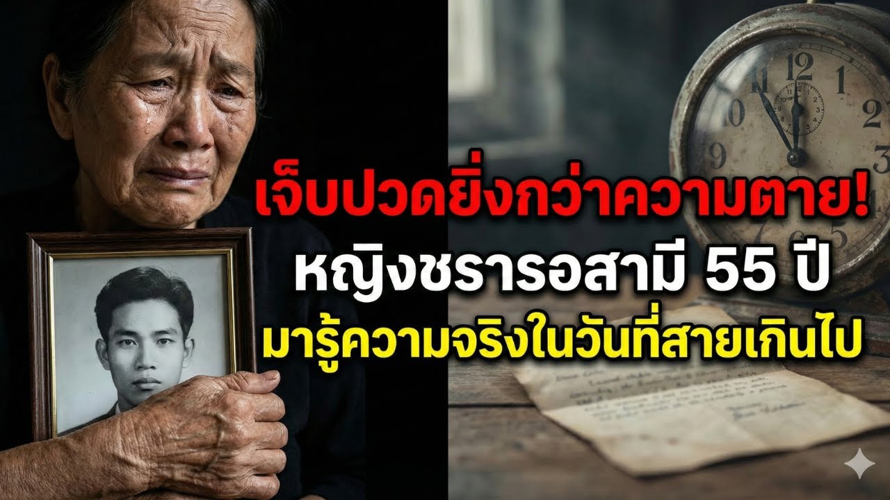 เจ็บปวดยิ่งกว่าความตาย! หญิงชรารอสามี 55 ปี มารู้ความจริงในวันที่สายเกินไป