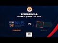 NUS vs SIT | SUNIG Men's Final 2025 | Tchoukball Singapore