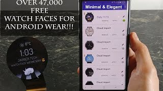 Watch Face Wednesday : FREE Giveaway Minimal & Elegant Android Wear Review screenshot 4