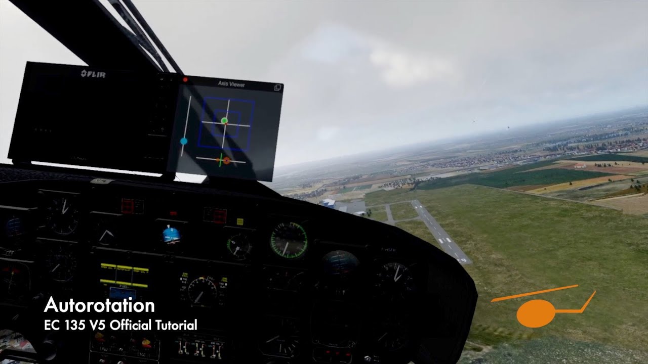 Tutorial Autorotation EC 135 V5 - YouTube
