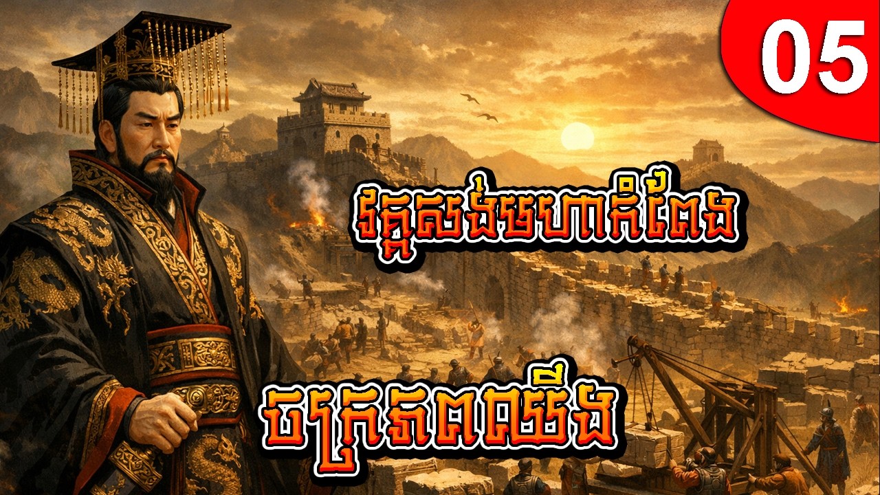 ចក្រភពឈីង វគ្គសង់មហាកំពែង ep 05 រឿងចិន រឿងភាគចិន រឿងភាគចិននិយាយខ្មែរ Chinese Drama Full HD 1080p