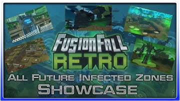 Fusionfall Retro - All Future Infected Zones Showcase