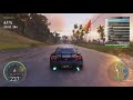 Racing in kiss me kombi with a hyper car