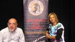 Accademia del Comico - Intervista a Sonja Collini e Claudio Zucca