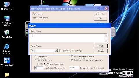 Using Windows Management Instrumentation Tester In Windows XP