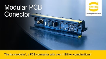 Modular board to board PCB connector with over 1 Billion combinations: The har-modular®