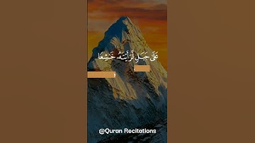 القارئ ماهر المعقلي - سورة الحشر آية ٢١