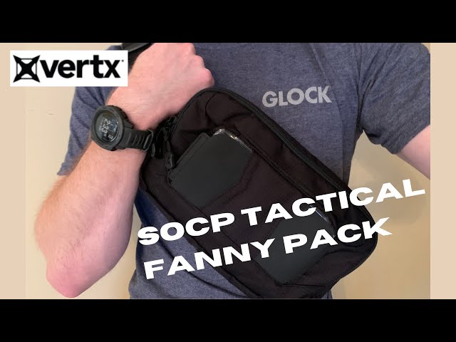  Vertx SOCP Tactical Fanny Pack for Concealed Carry, Multi-Use Waist  Pack for Outdoor and EDC Tactical Gear, Canopy Green/Smoke Grey : Clothing,  Shoes & Jewelry