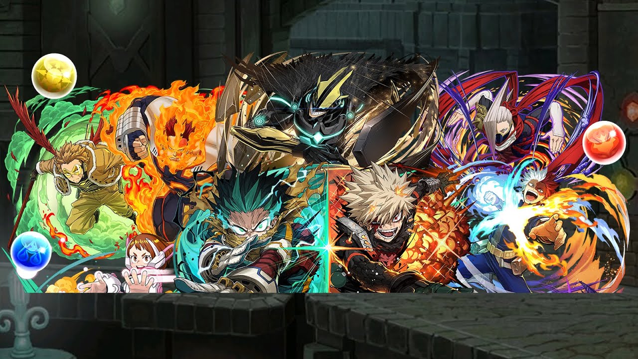 パズドラ　【魔法石7個】僕のヒーローアカデミアガチャ2