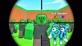 #Roblox SHOOT ZOMBIES FOR BRAINROTS!...2 screenshot 2