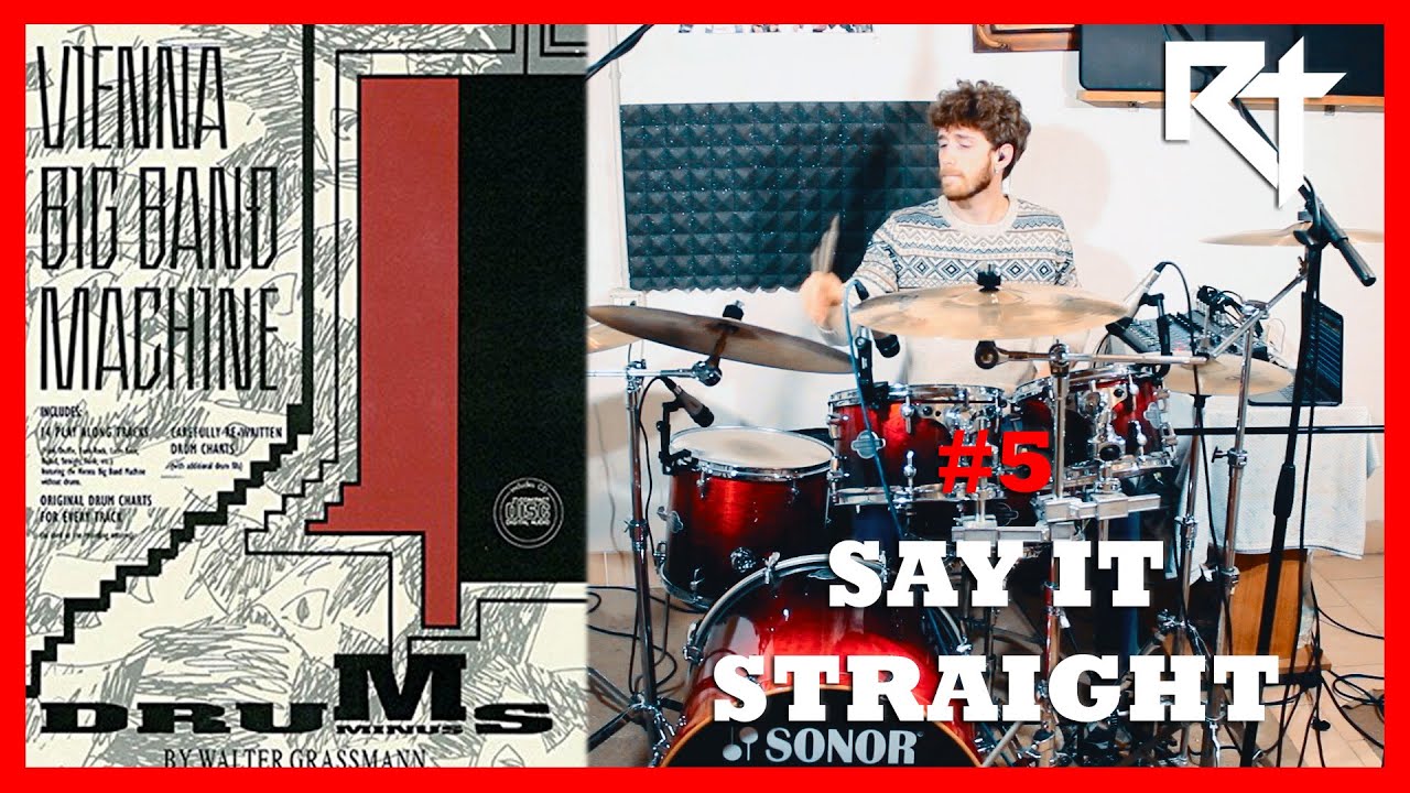 Vienna Big Band Machine - #5 Say It Straight | (Drum Playthrough by Roberto Toschi)