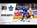 NHL Highlights | Flyers @ Maple Leafs 11/09/19