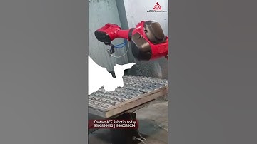 Robotic Spray Painting Automation #machine #manufacturingmagic #industrialautomation