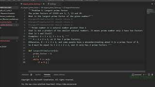 Challenge 03: largest prime factor python - freecodecamp