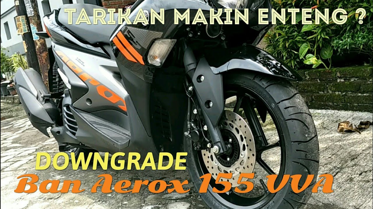 Yamaha Aerox 155 VVA Downgrade Ban Tetap Ganteng Tarikan Makin