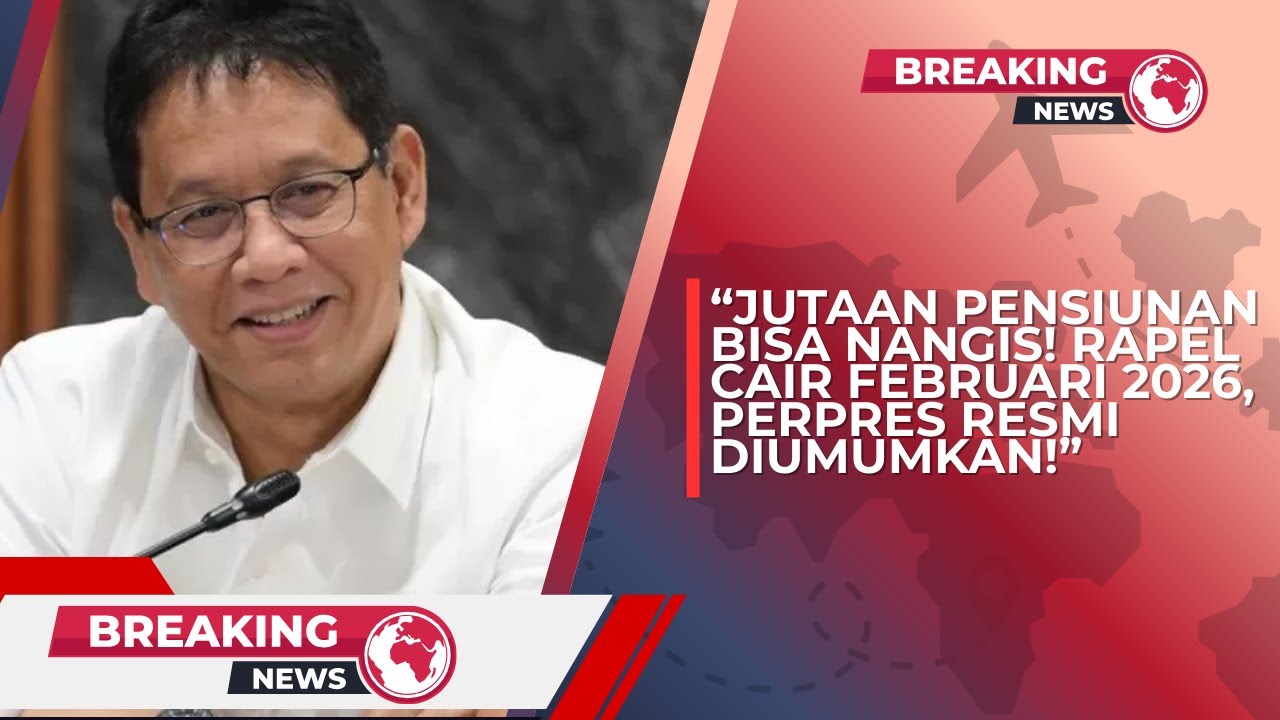 RESMI DIUMUMKAN! Prabowo Sahkan Perpres No. 79, Rapel Pensiunan Mulai Cair Februari 2026!?