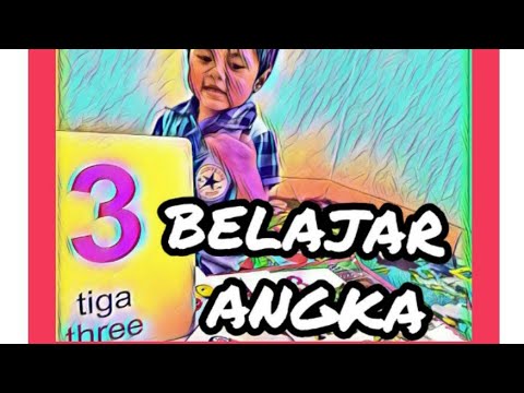 #belajar2 | Belajar Berhitung angka 1-10 Bahasa Inggris