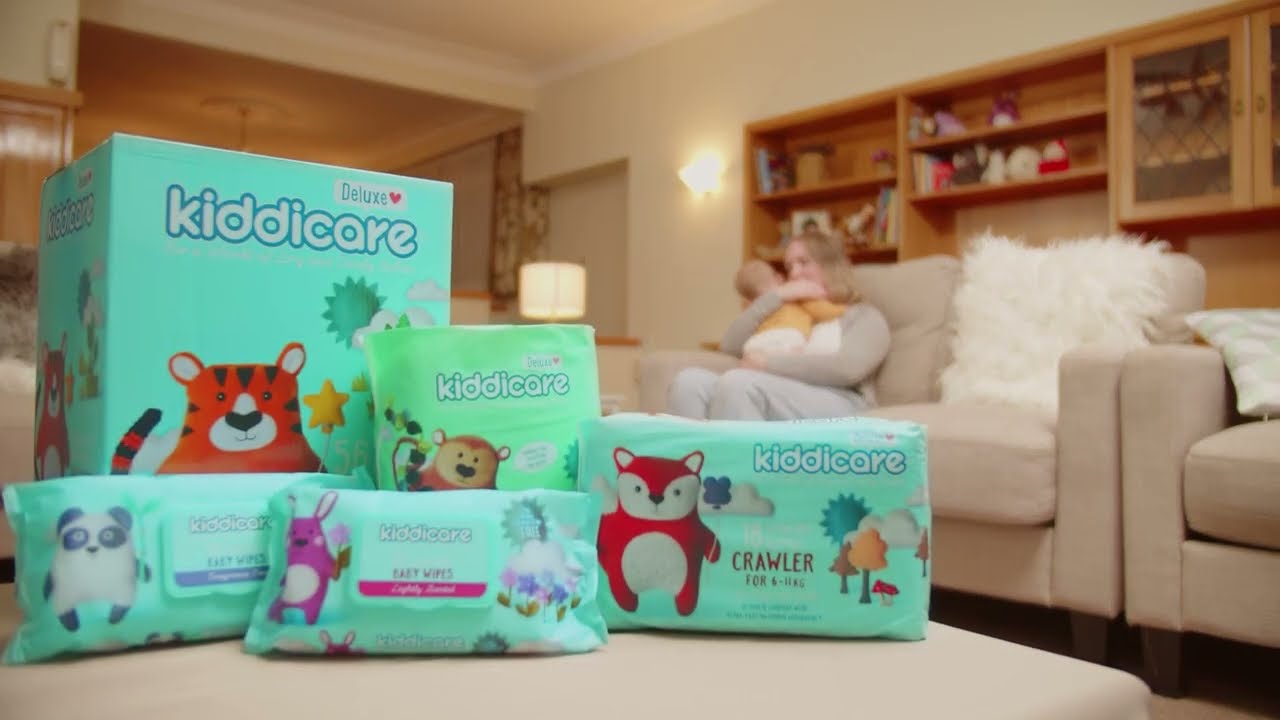 Introducing Kiddicare Deluxe Nappies | Ultra Dry & Soft Nappies