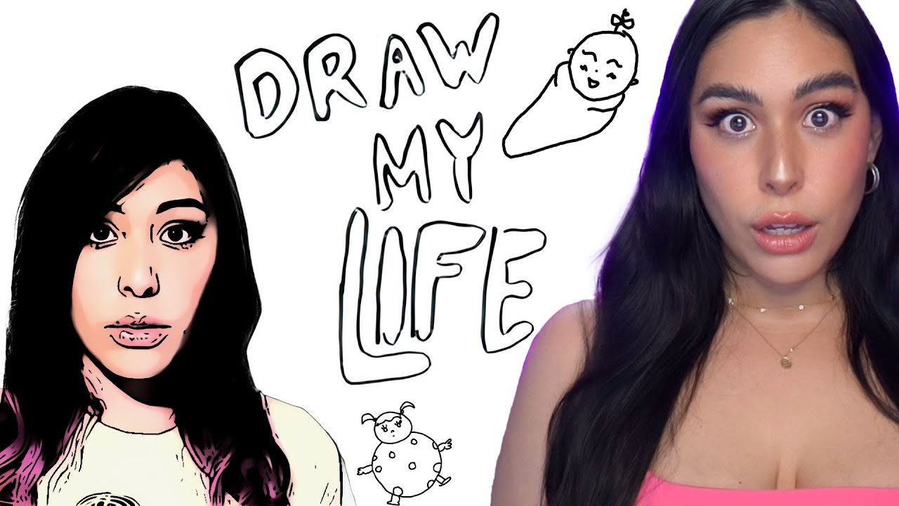 Reacting to My DRAW MY LIFE... 10 Years Later - YouTube