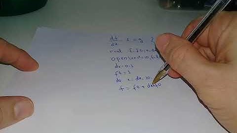 Método de Euler "melhorado" ; noções básicas para iniciantes