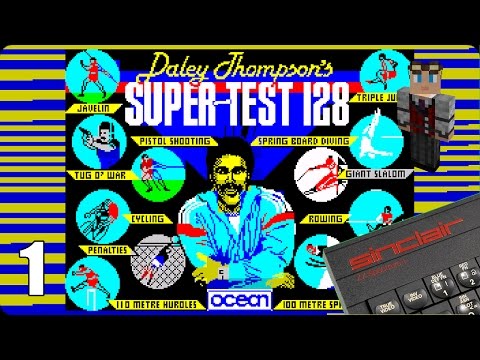 ZX Spectrum Classics #1 - Daley Thompsonu0027s Super Test (1985)