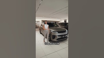 COOL FIVE FEATURES NEW RANGE ROVER SPORT SV ✅ #rangeroverinformation #landrover #shorts