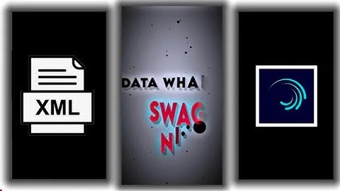 WAKHRA SWAG NI || ALIGHT MOTION || XML || 😊 || ⬇️ || @savagehendry947  #xml #preset #status