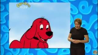 CBeebies | Sign Zone: Clifford the Big Red Dog - S01 Episode 5 (The Great Race) [UK Dub]