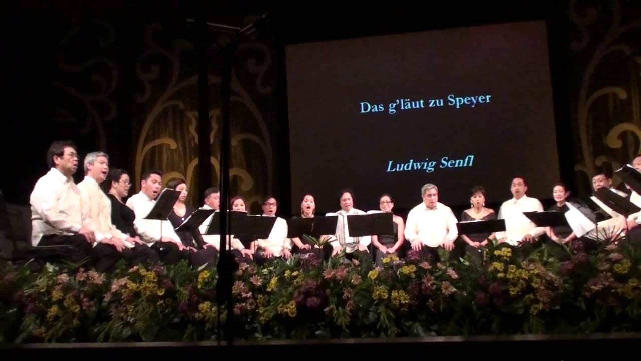 Das g'läut zu Speyer​​​​​​​​​​​​​ — Philippine Madrigal Singers Batch 89