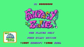 ファミコン ファンタジーゾーン 16t無し・ロケットエンジン クリア NES