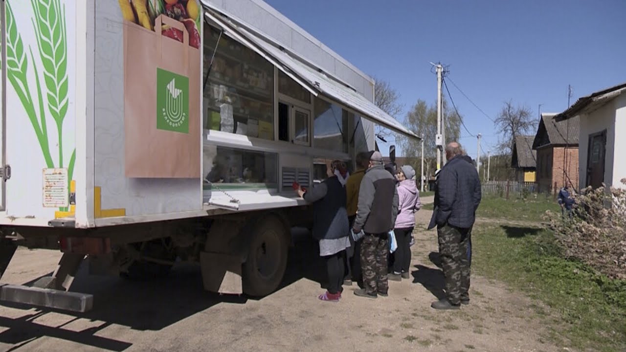 Магазины на колесах поддерживают 14 тысяч деревень по всей Беларуси