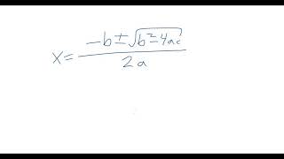 Quadratic Formula -  Pop Goes the Weasel, EASY to memorize song