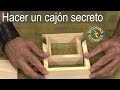 Construir y decorar un cajón secreto (Bricocrack)