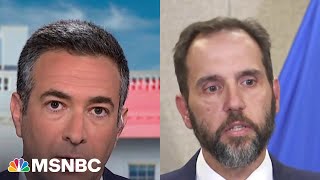 See Trumps coup indictment news breaking on live TV: Ari Melber report