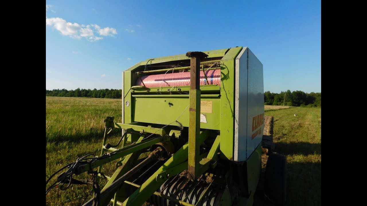 ПРОБЛЕМЫ с ОБМОТКОЙ СЕТКОЙ CLAAS ROLLANT 46