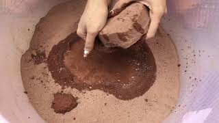 Fine Red Sand Asmr Dry Water Crumbling Oddly Satisfying Subscribe Asmrmentry For More.