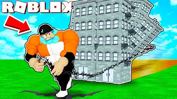 Pulling The HEAVIEST OBJECTS IN THE WORLD! | Roblox Strongman Simulator