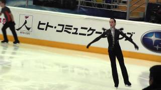 Johnny WEIR practice SP Rostelecom Cup 2012