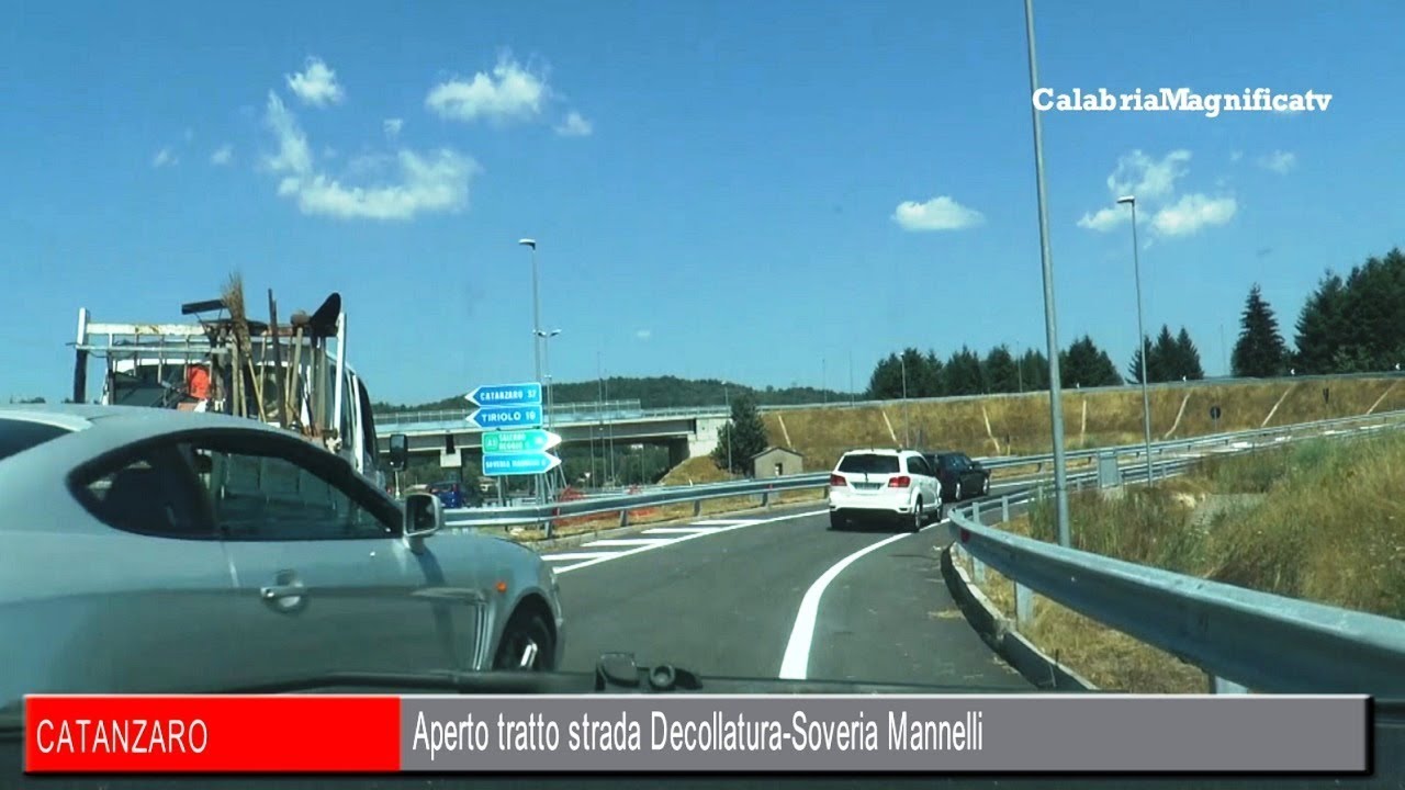 Catanzaro: aperto tratto strada Soveria Mannelli-Decollatura