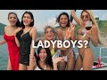 Ladyboy yacht party lydia in podcast bikini on the beach iaminadreams