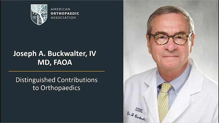 2021 Distinguished Contribution to Orthopaedics Aw...