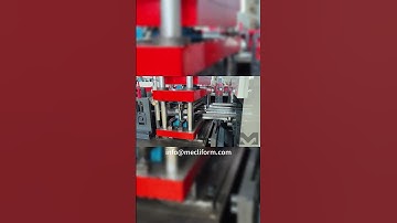 Shelving Panel Roll Forming Machine: High Speed and Efficiency #machine #automobile #efficiency
